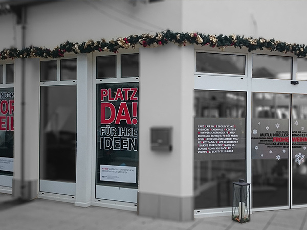 Montage vor Ort - Horn Individualdruck