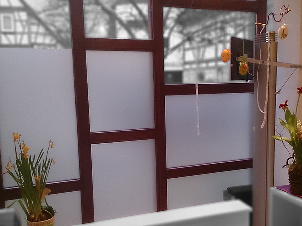 Montage vor Ort - Horn Individualdruck