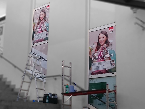 Montage vor Ort - Horn Individualdruck