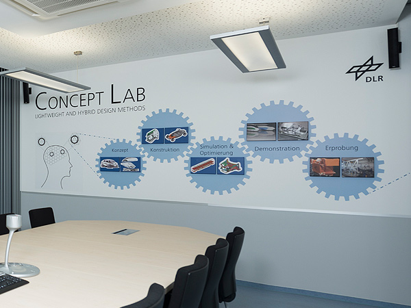 Montage vor Ort - Horn Individualdruck